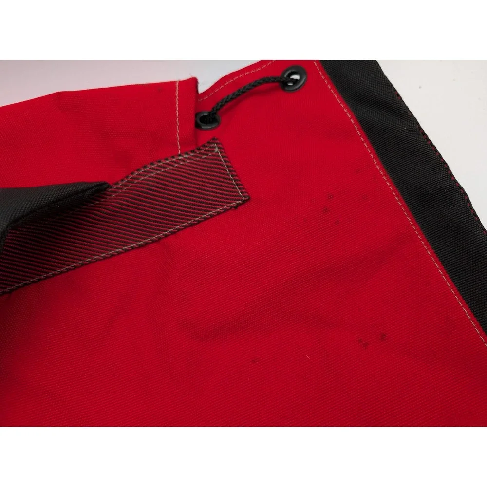 Vintage Marlboro Unlimited Red Black Canvas Sling Backpack Gear Bag Drawstring